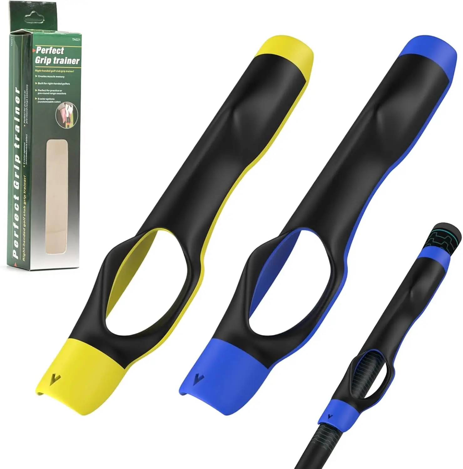 2 Pack Golf Grip Trainer Handed Golf Training Aid