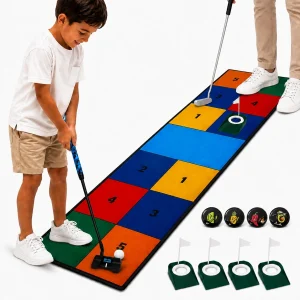 Capture The Cup Golf Putting Mat