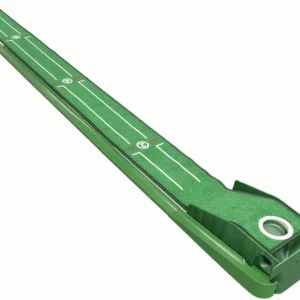 Non-Slip Golf Putting Mat with Track
